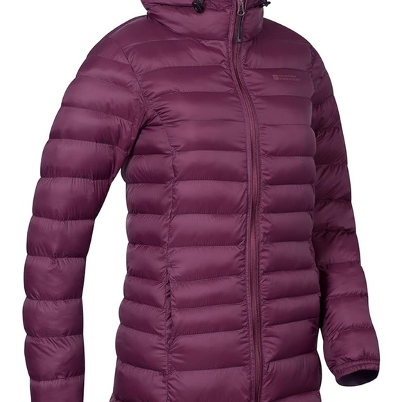 Mountain Warehouse Florence Women's burgundy long jacket size 14 - Picture 2 of 5